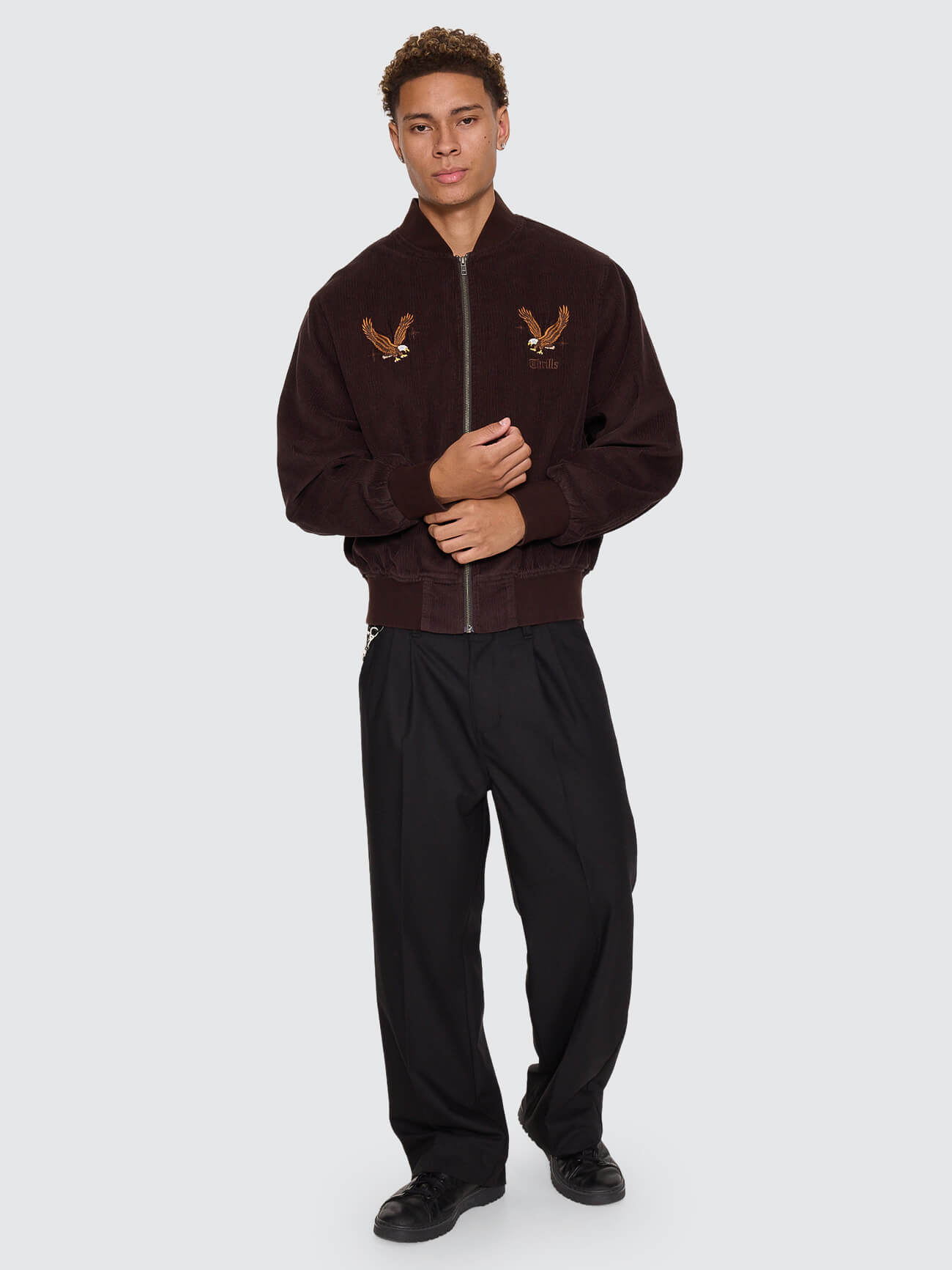 Seen & Heard Bomber - Postal Brown XS