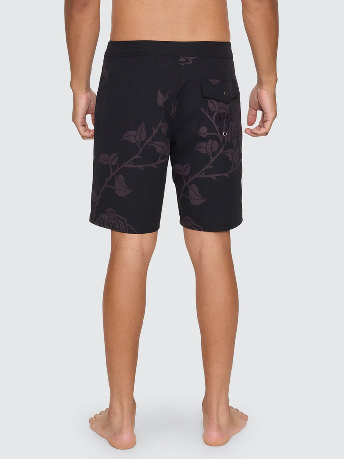 Time Will Tell Boardshort - Black 26