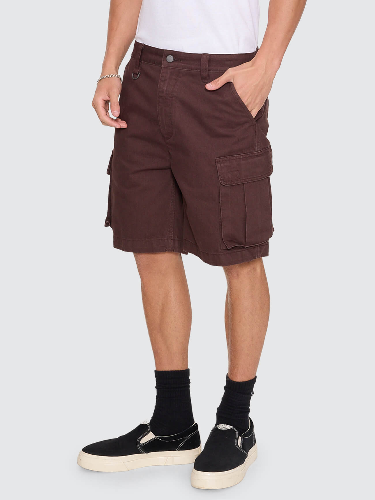 Slacker Union Cargo Short - Postal Brown 26