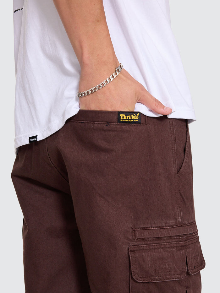Slacker Union Cargo Pant - Postal Brown 26