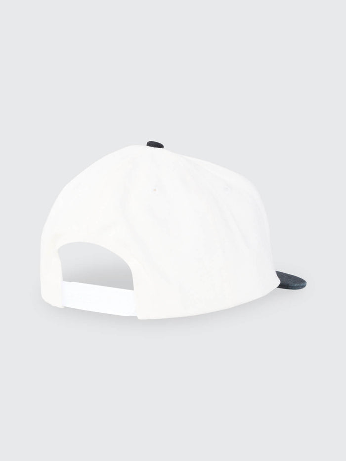 Hard Knocks College 5 Panel Cap - Marshmallow One Size