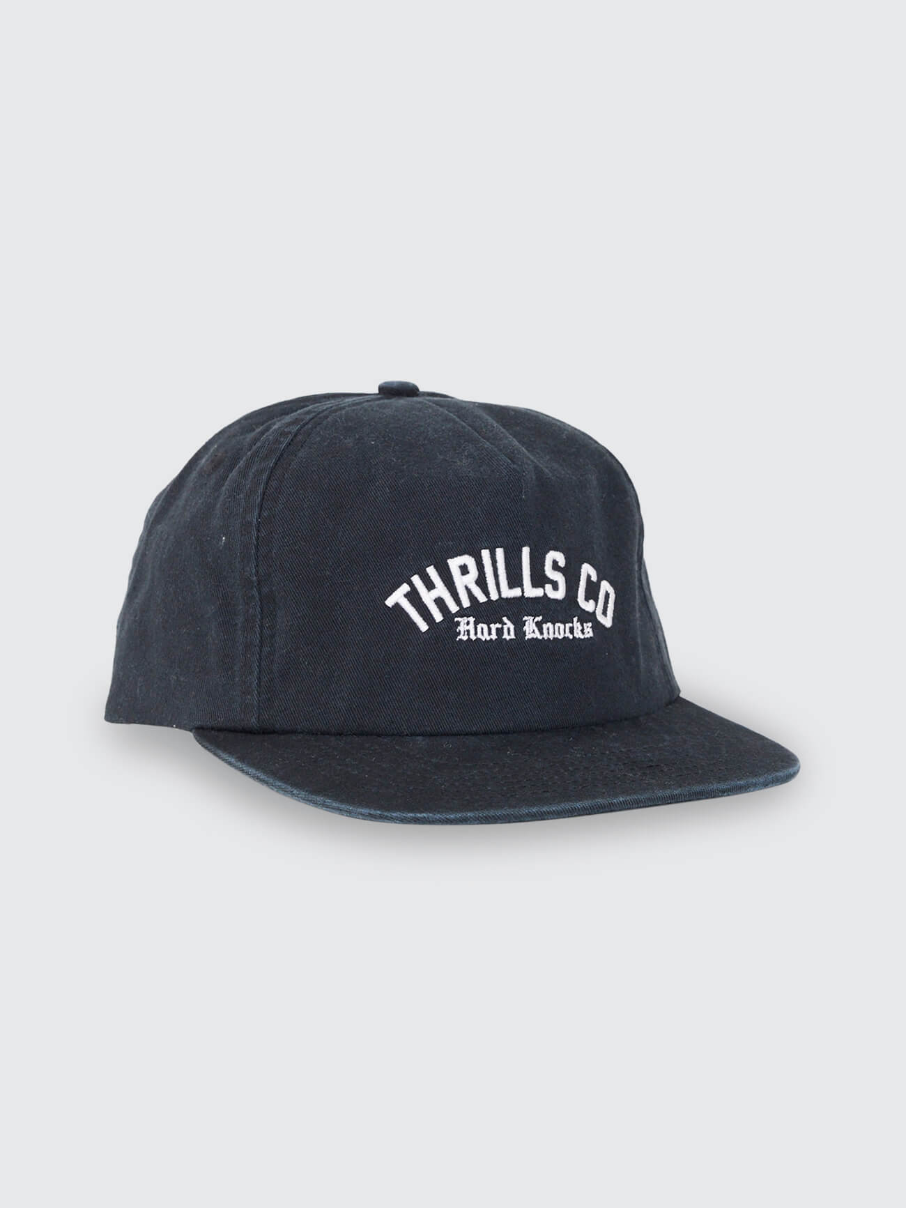 Hard Knocks College 5 Panel Cap - Black One Size