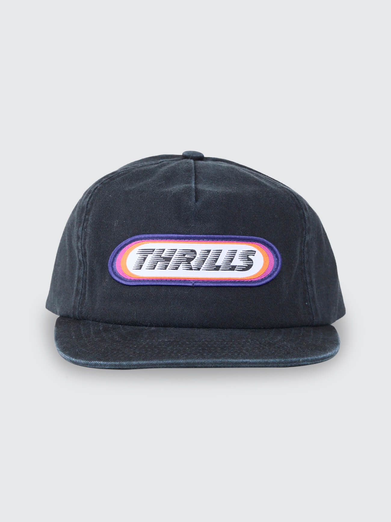 Built To Win 5 Panel Cap - Black One Size
