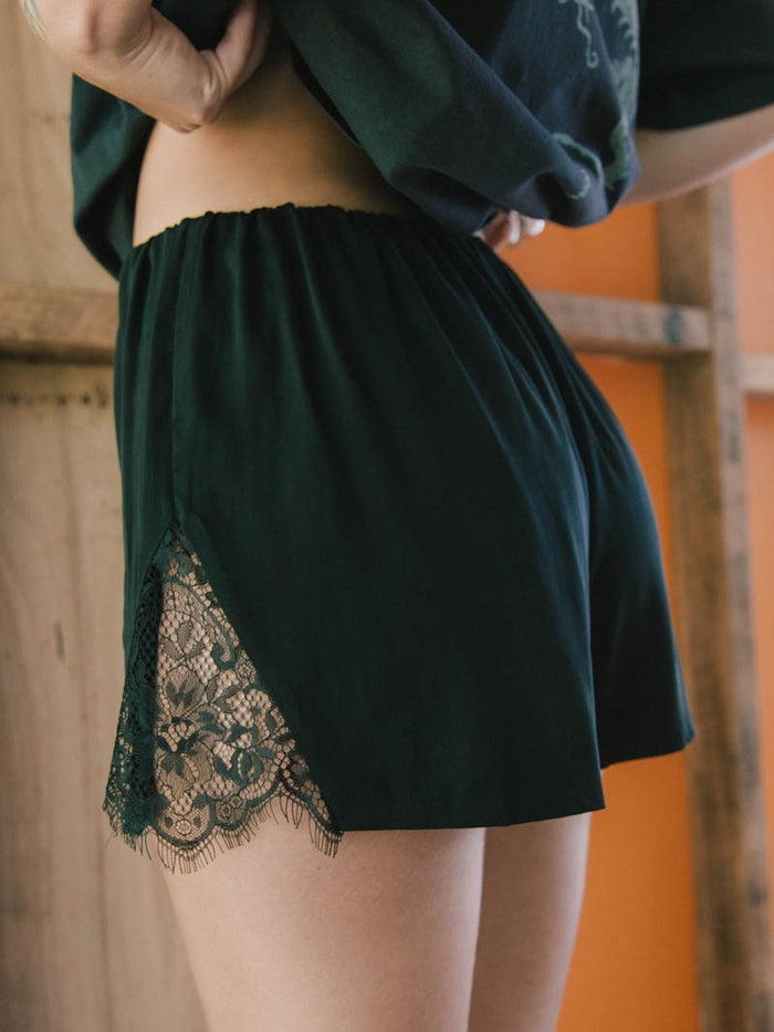 New Romance Lace Short - Black