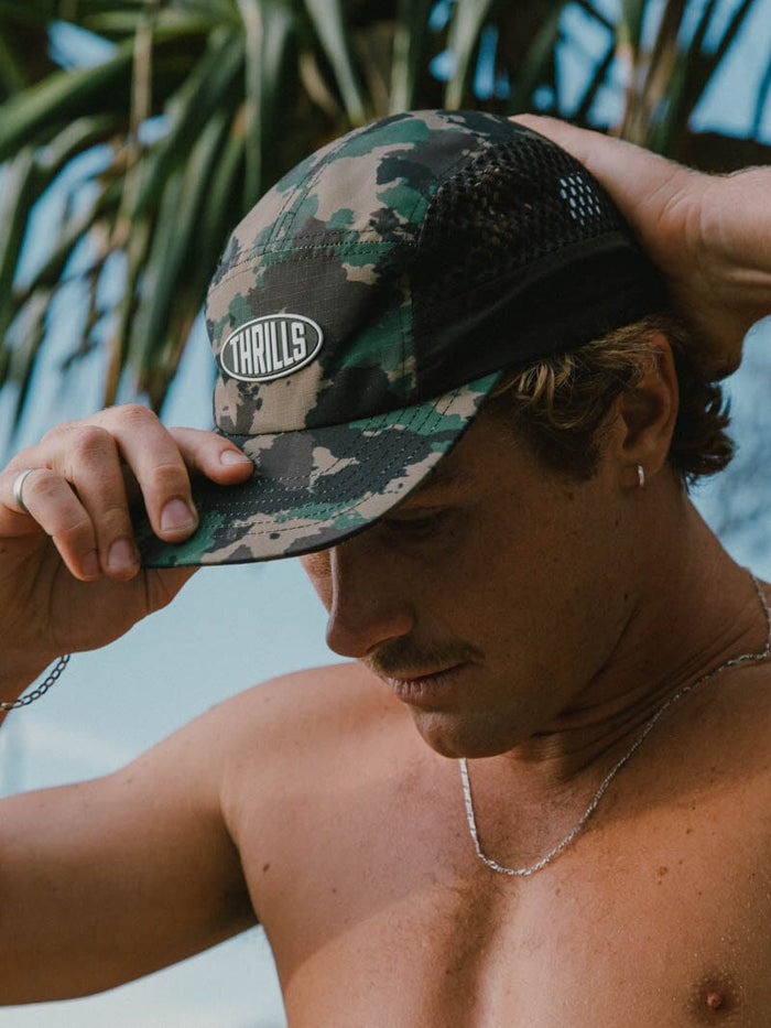 Pit Stop Camo Nylon Cap - Camo