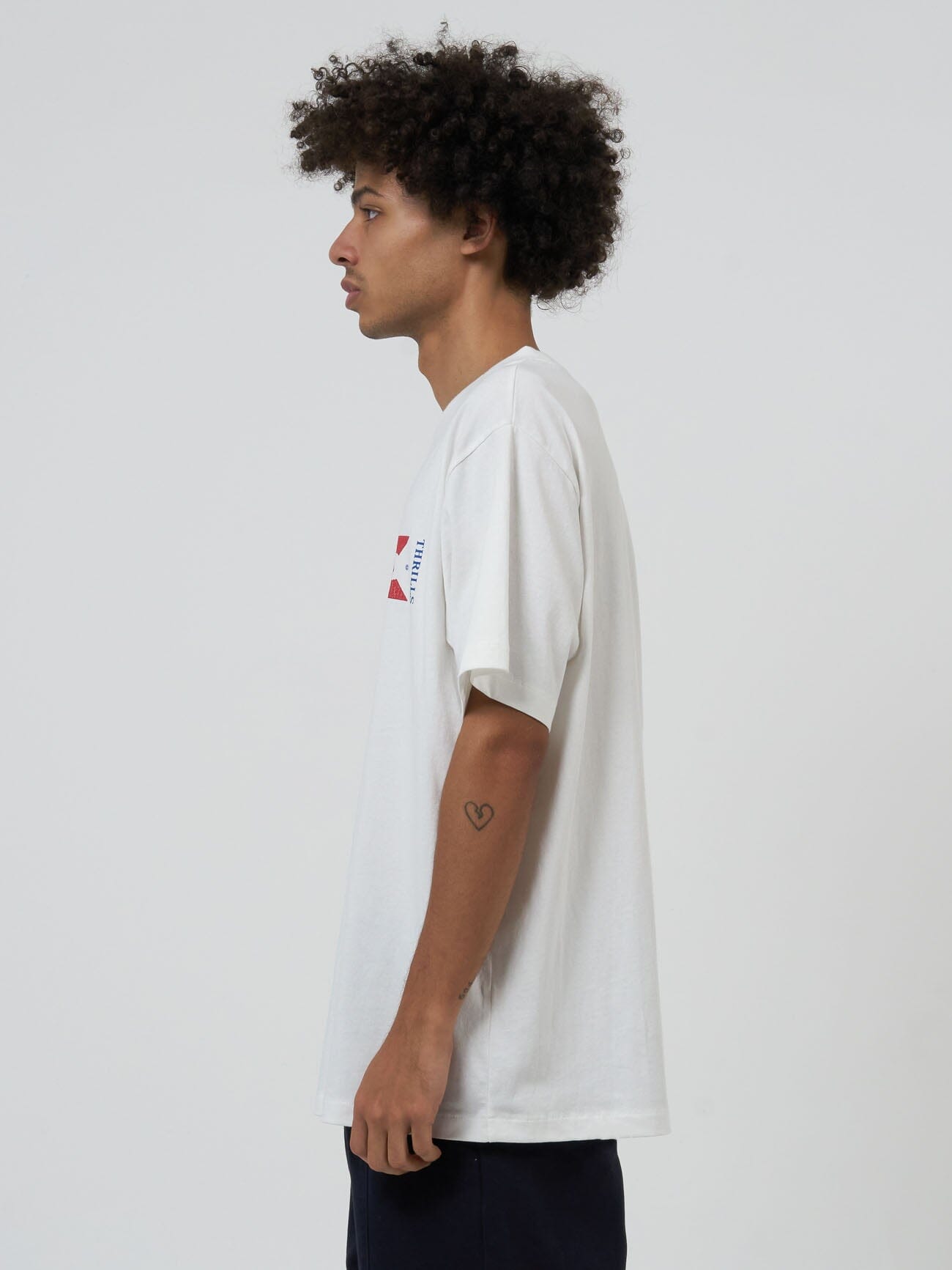 United For All Merch Fit Tee - Dirty White