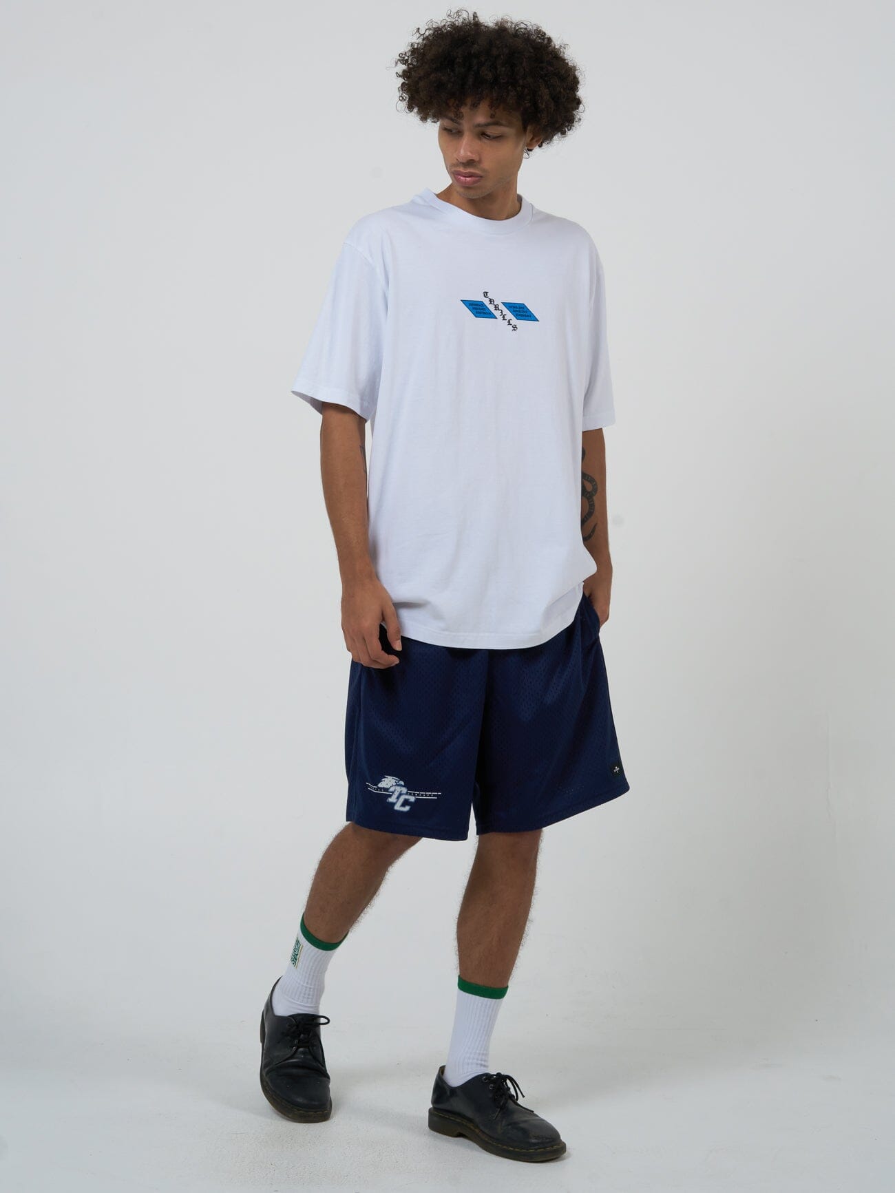 Cultivate Gravitate Oversize Fit Tee - White