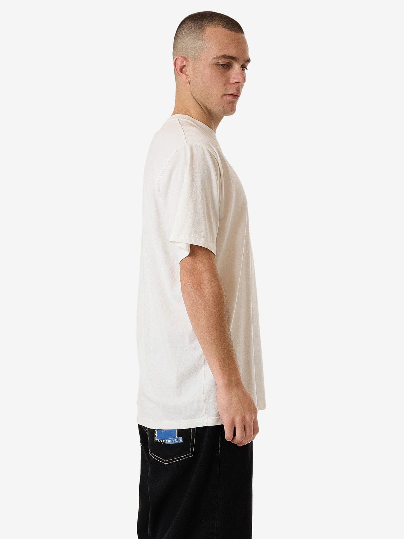 Higher Road Merch Fit Tee - Heritage White XS