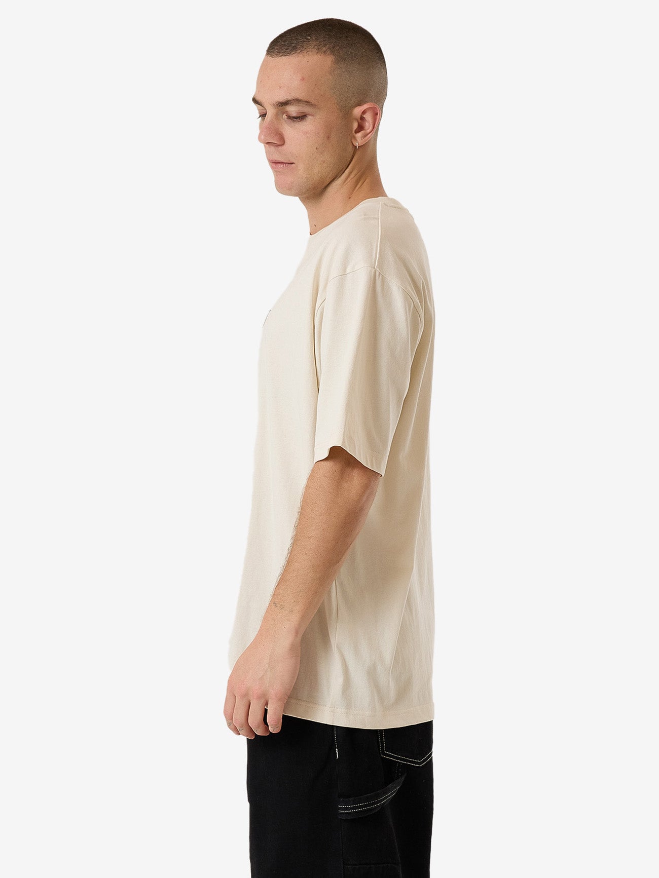 New Growth Oversize Fit Tee - Heritage White XS