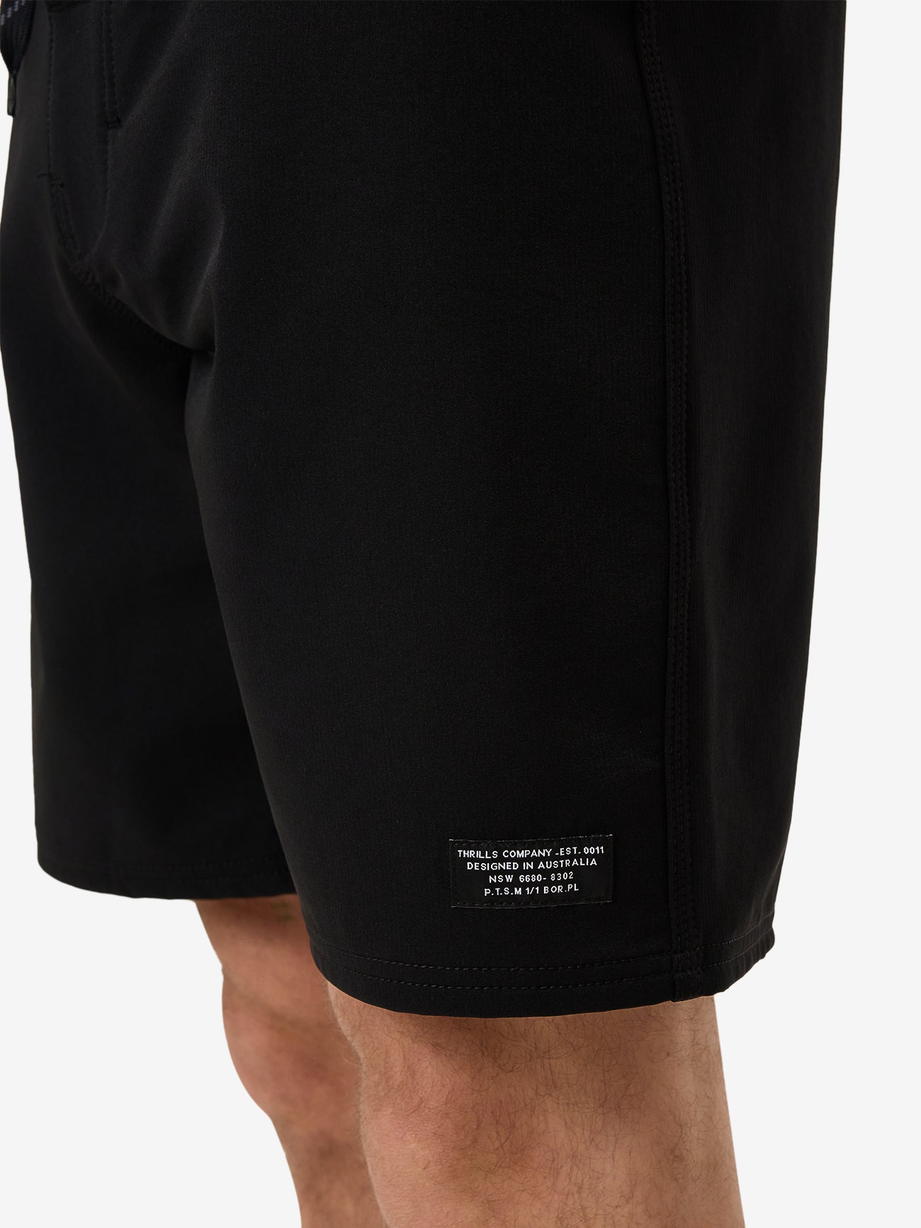 Minimal Thrills Boardshort - Black 28