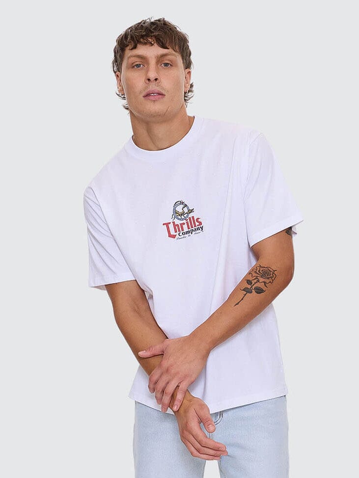 Banquet Merch Fit Tee - White XS