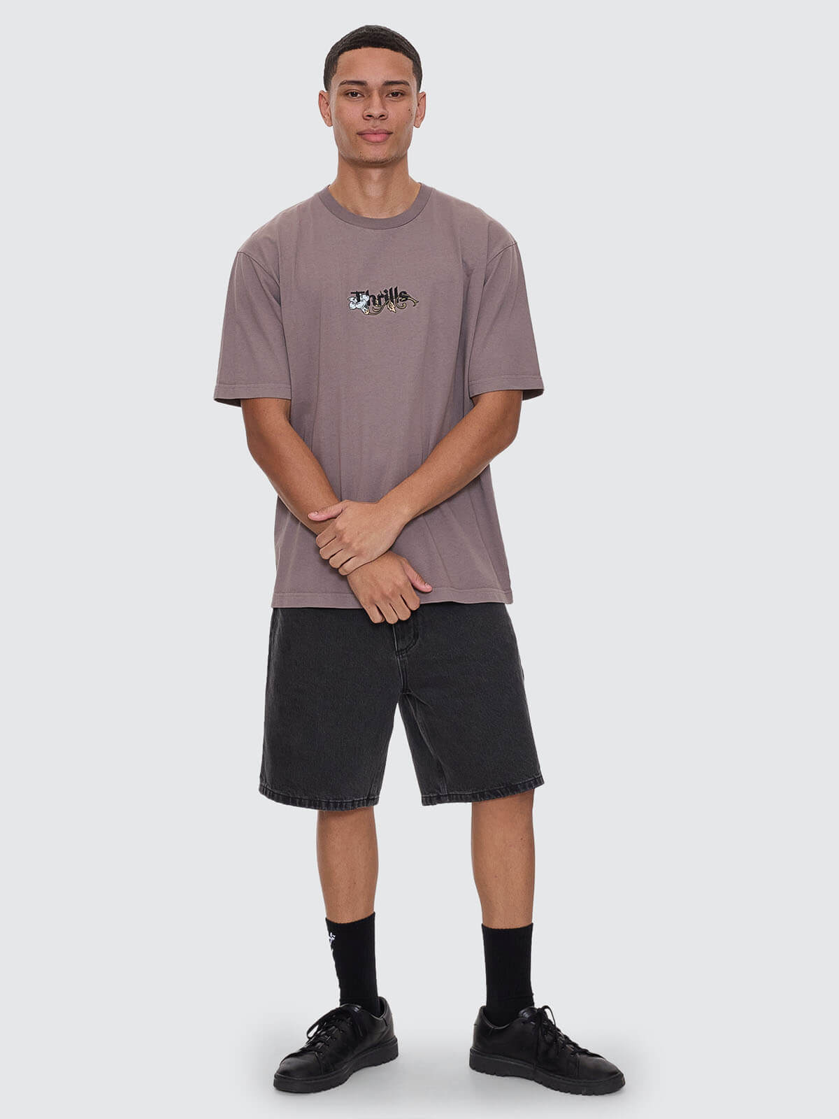Nature's Takeover Oversize Fit Tee - Shroom XS