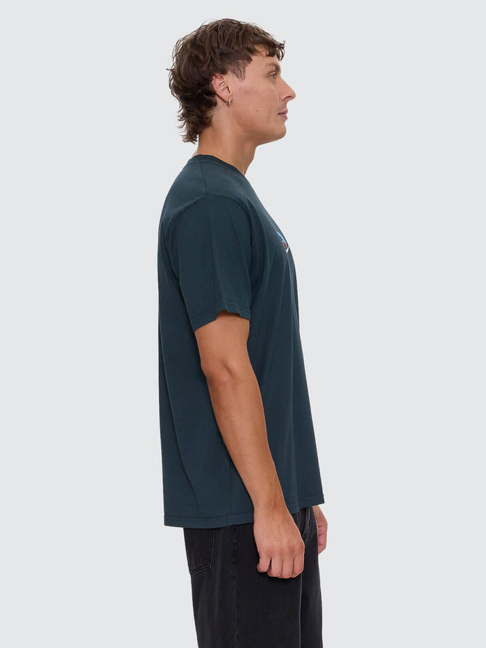 Track Record Merch Fit Tee - Jasper Green XS