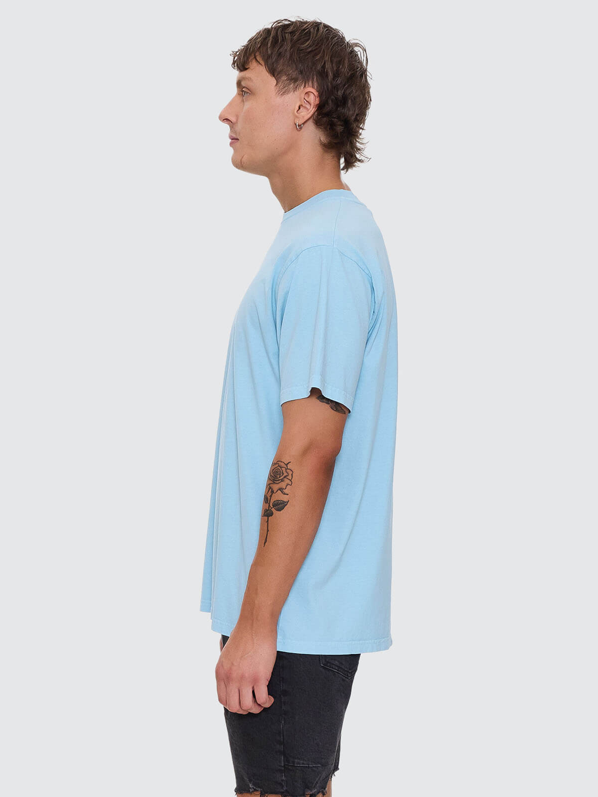 A Haven For The Restless Merch Fit Tee - Dalis Blue