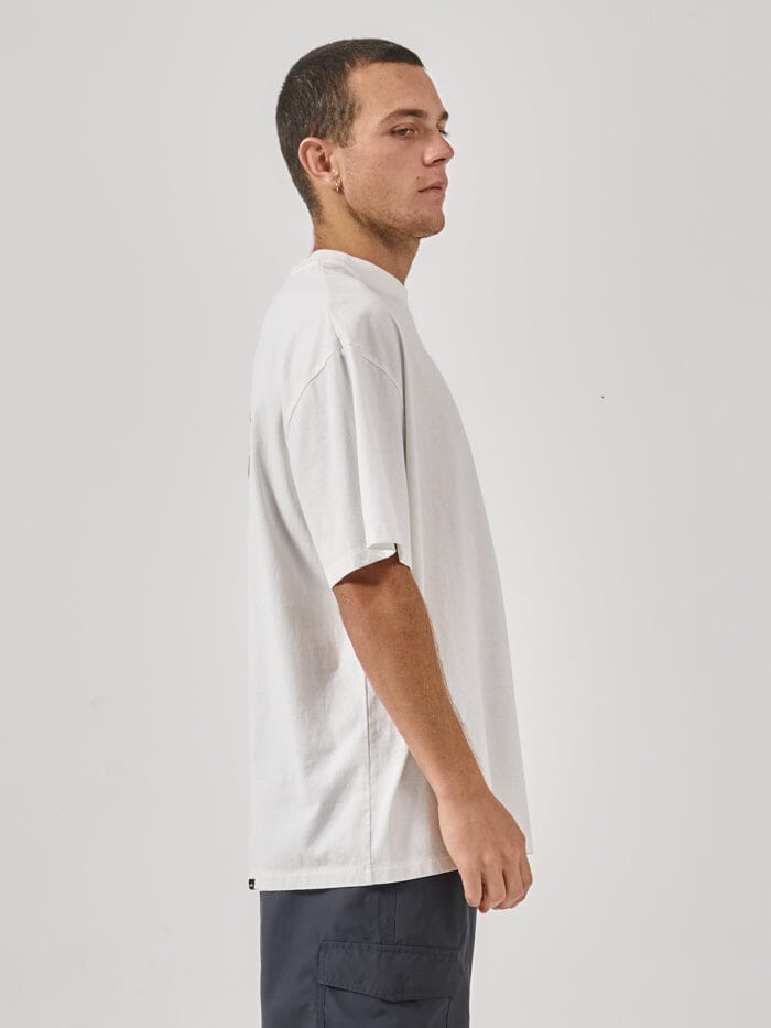 Energy Special Box Fit Oversize Tee - Dirty White
