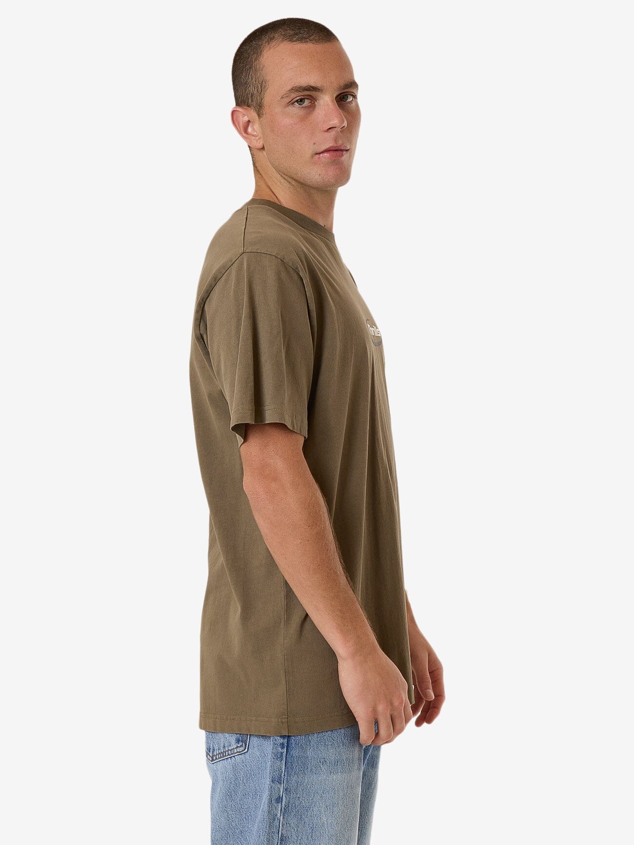 Pharm Merch Fit Tee - Desert XS