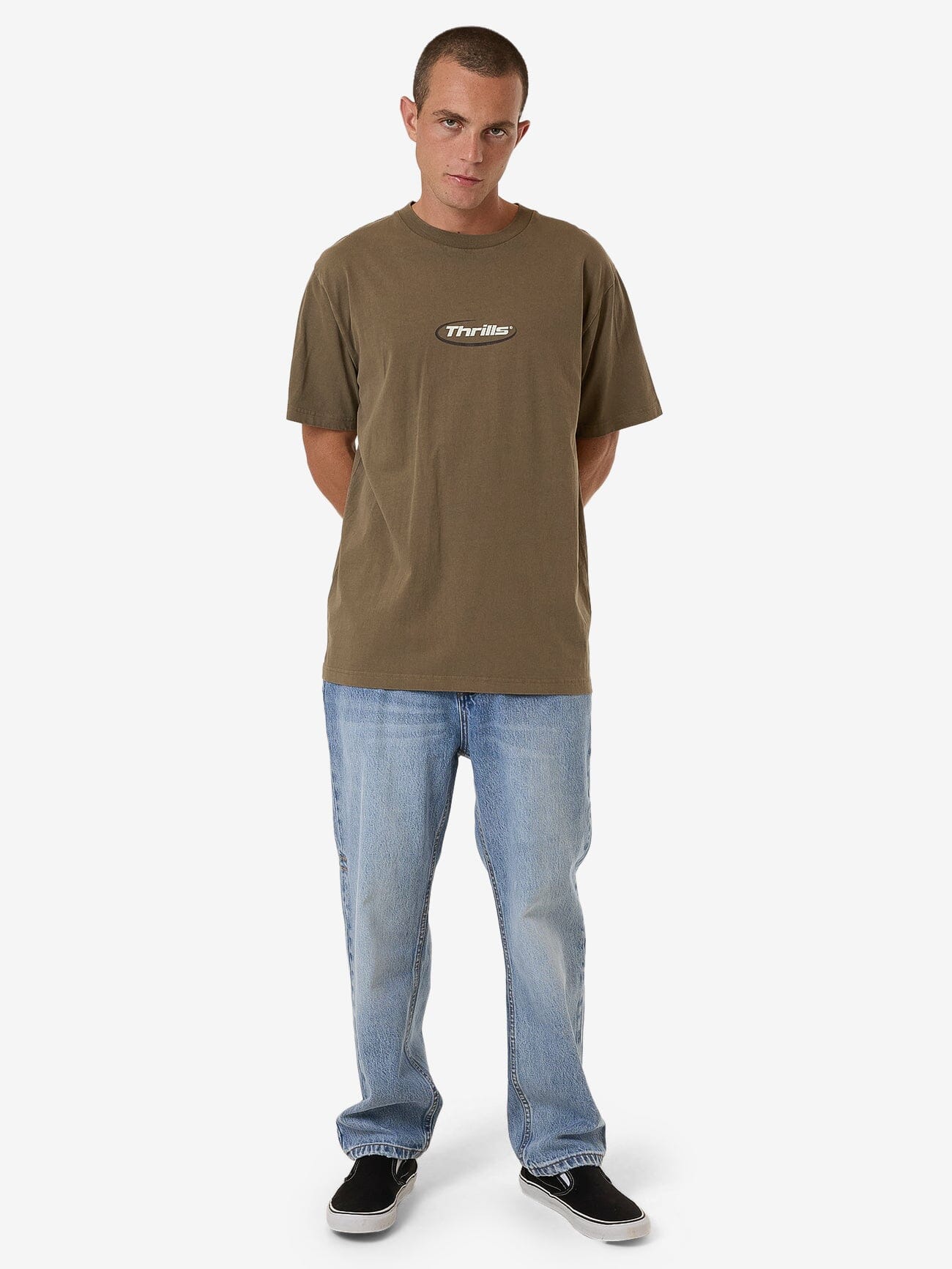 Pharm Merch Fit Tee - Desert XS