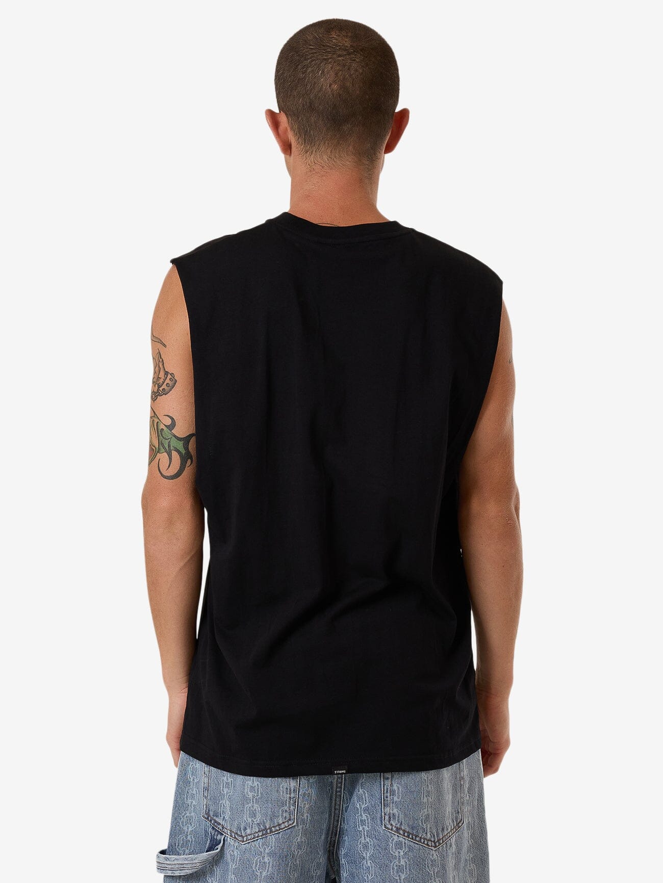 Logic Merch Fit Muscle Tee - Black XS