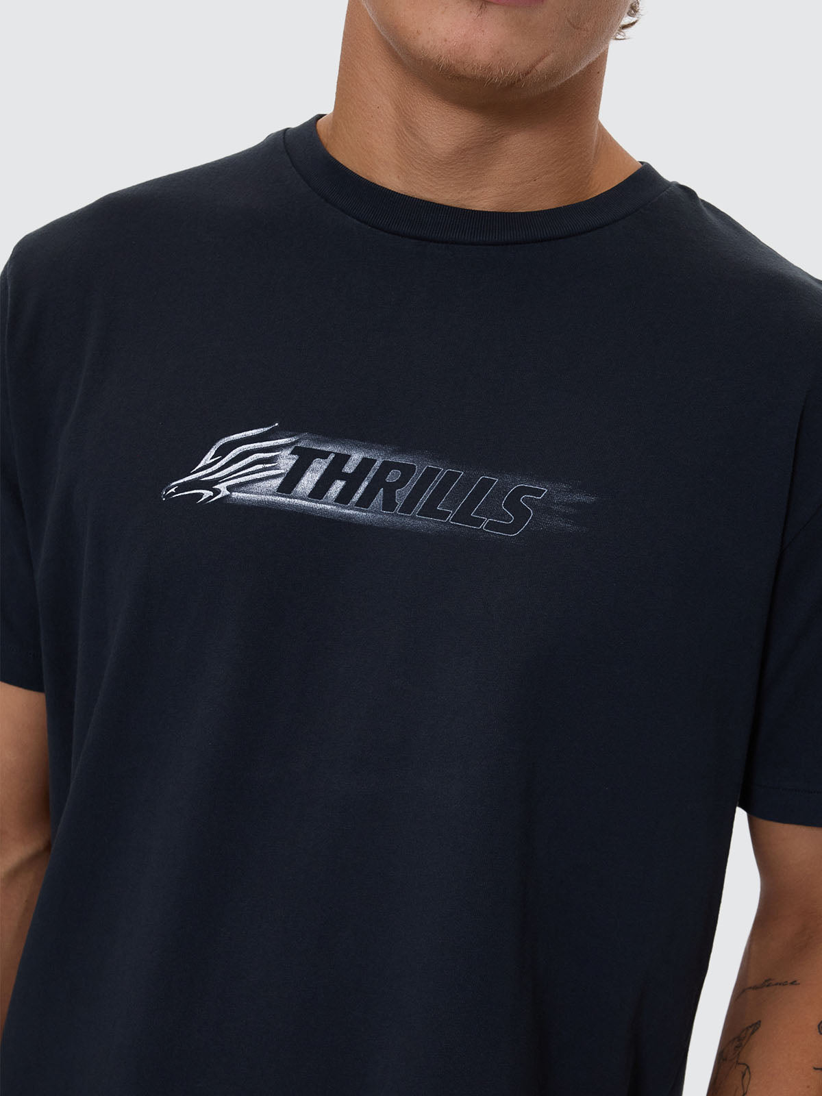 Speed Of Fury Merch Fit Tee - Twilight Black