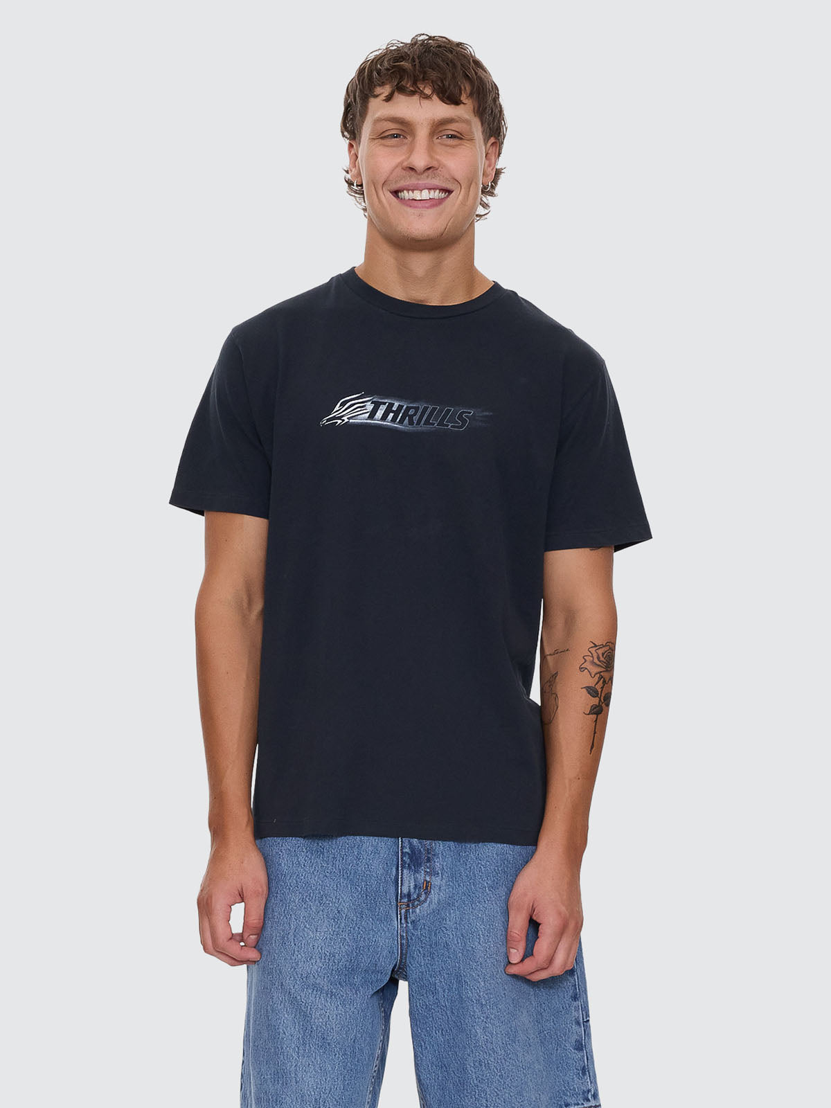 Speed Of Fury Merch Fit Tee - Twilight Black