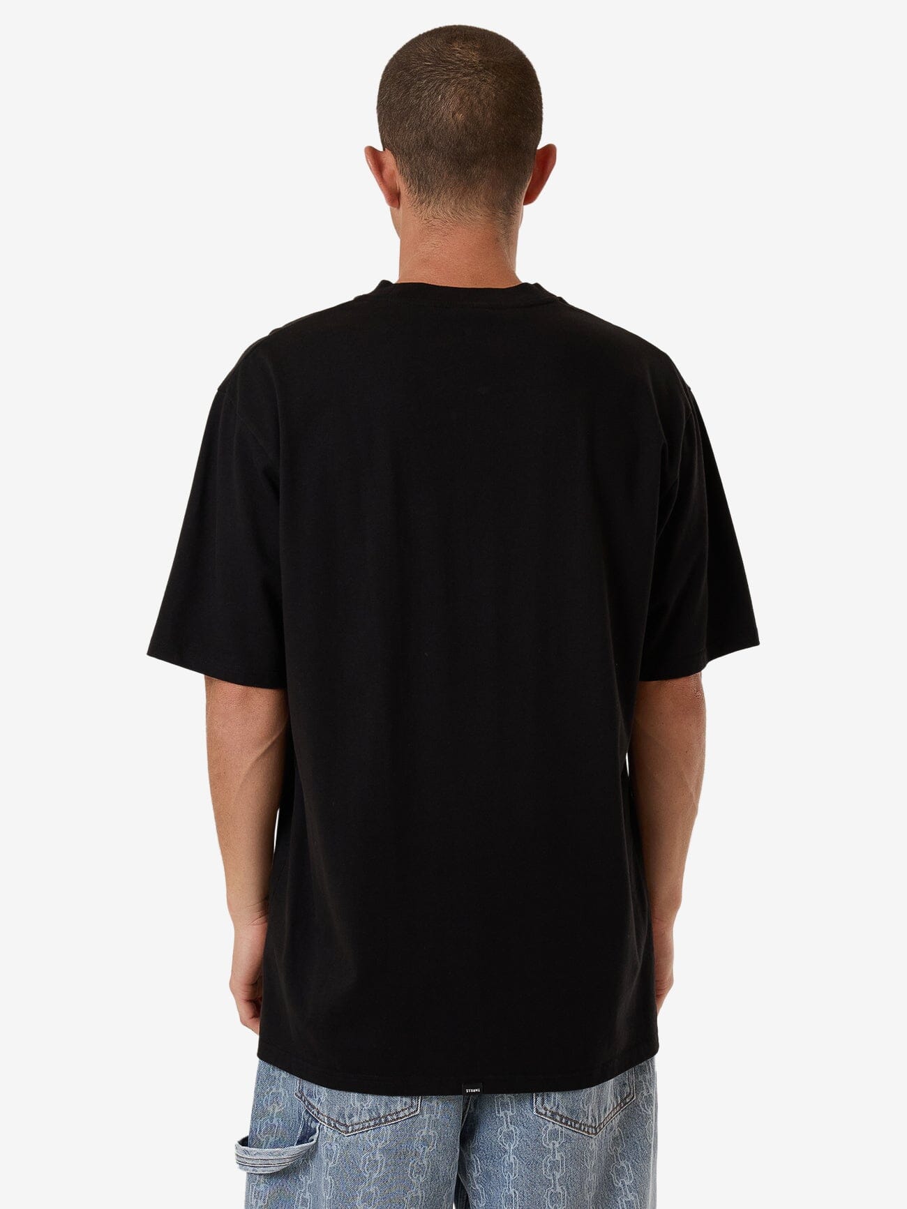 Power Trip Oversize Fit Tee - Black XS