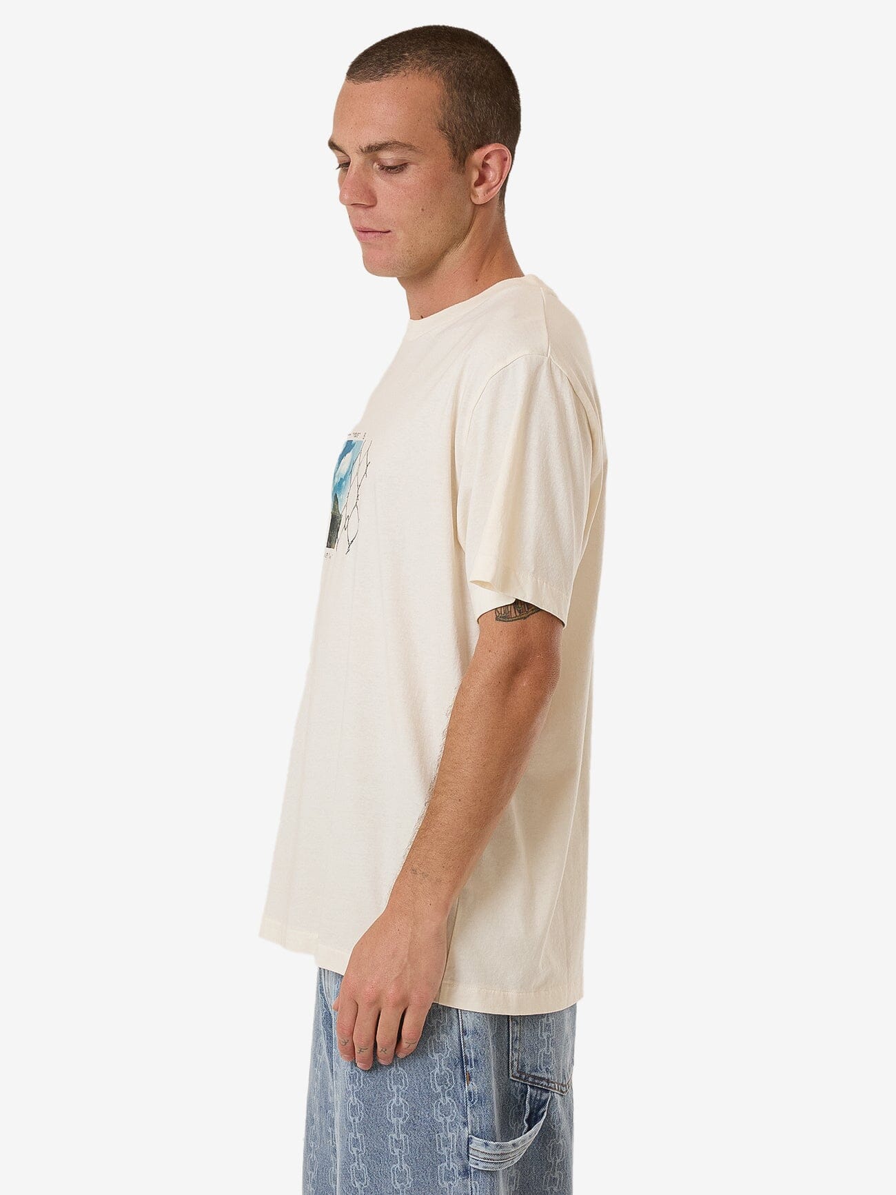 Integratron Merch Fit Tee - Heritage White XS