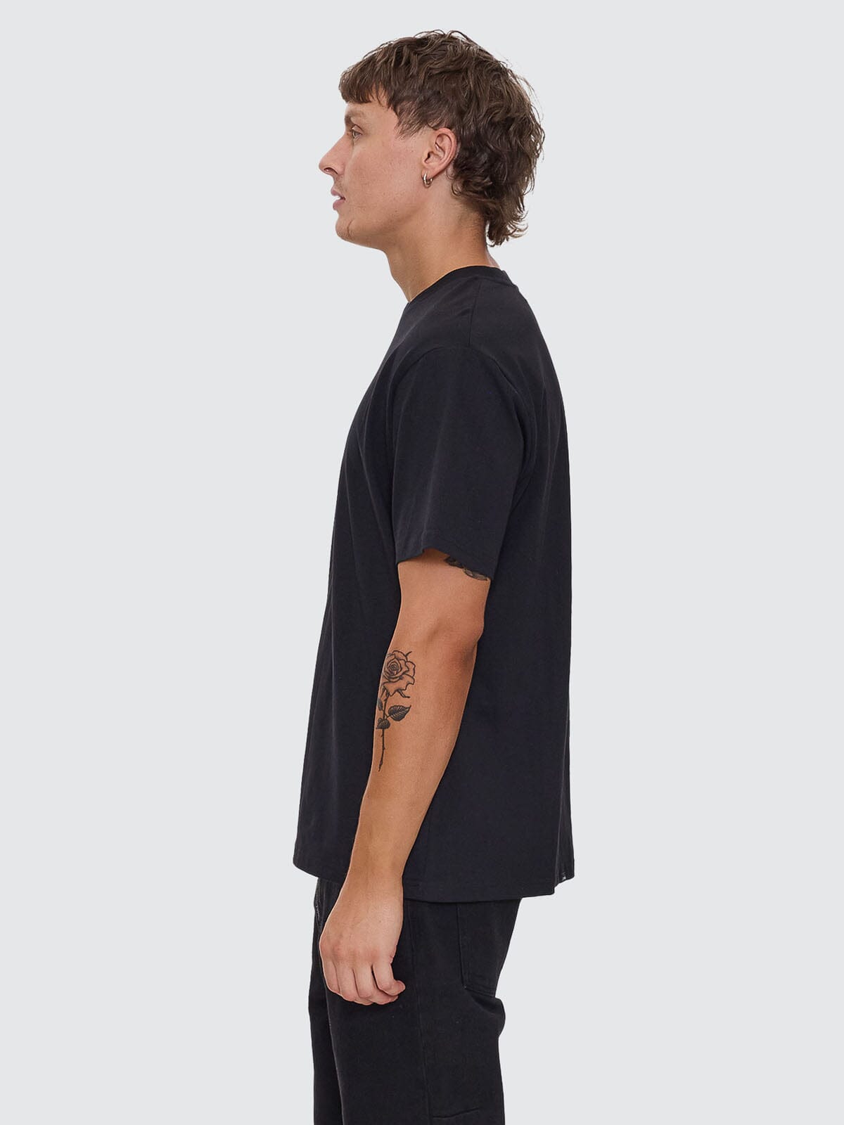 Heavy Times Merch Fit Tee - Black