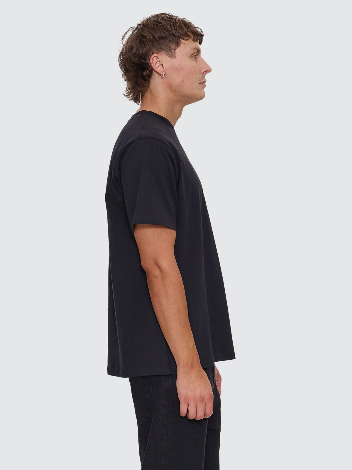 Heavy Times Merch Fit Tee - Black