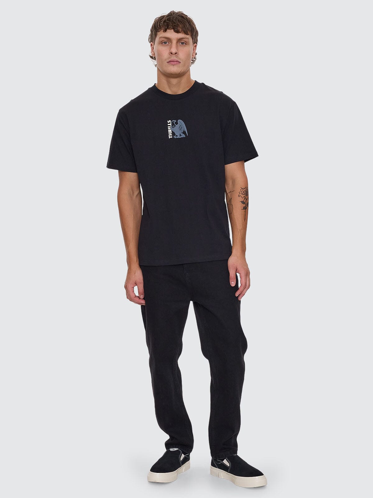 Heavy Times Merch Fit Tee - Black