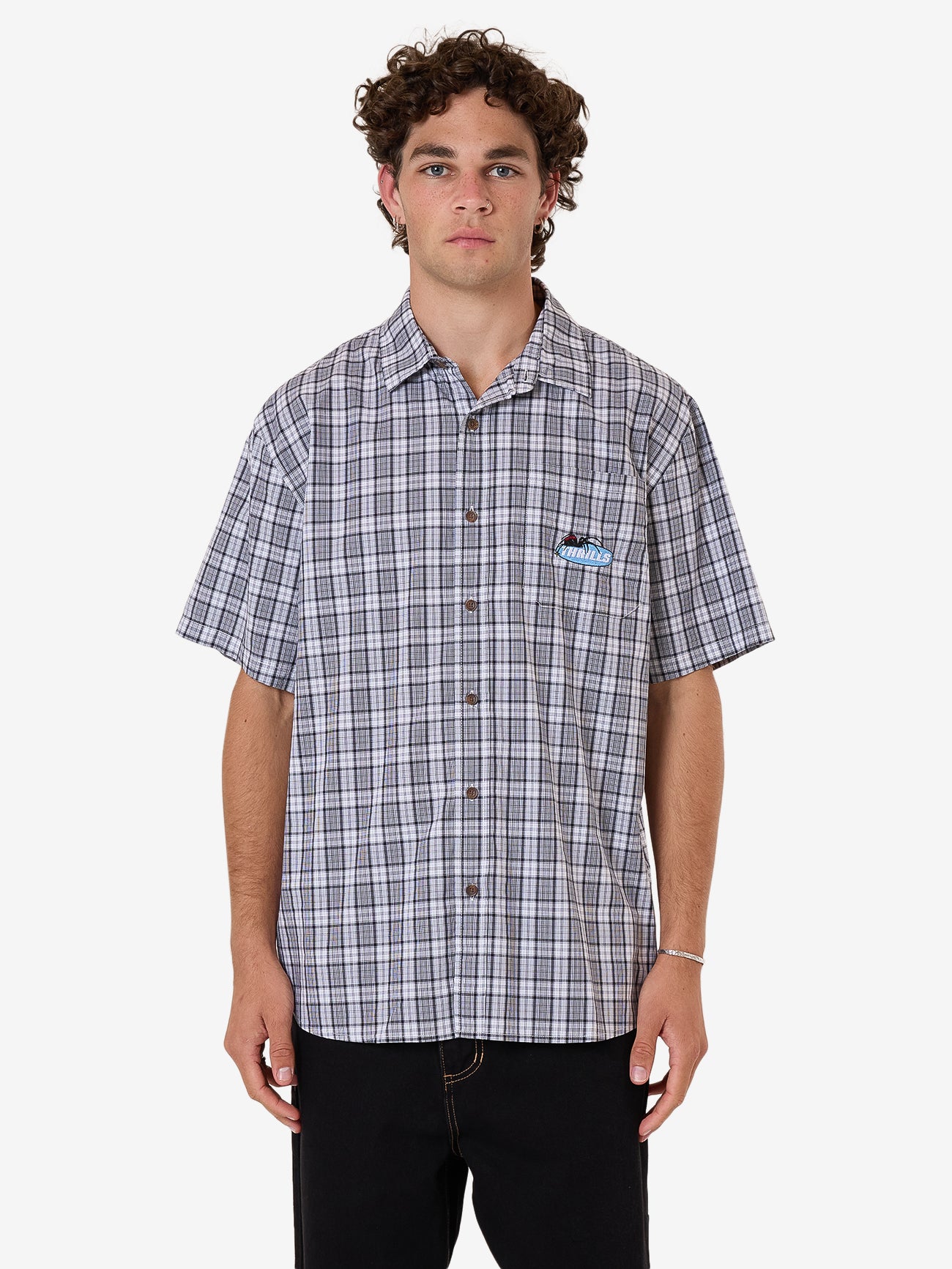 Trust In Us Short Sleeve Shirt - White