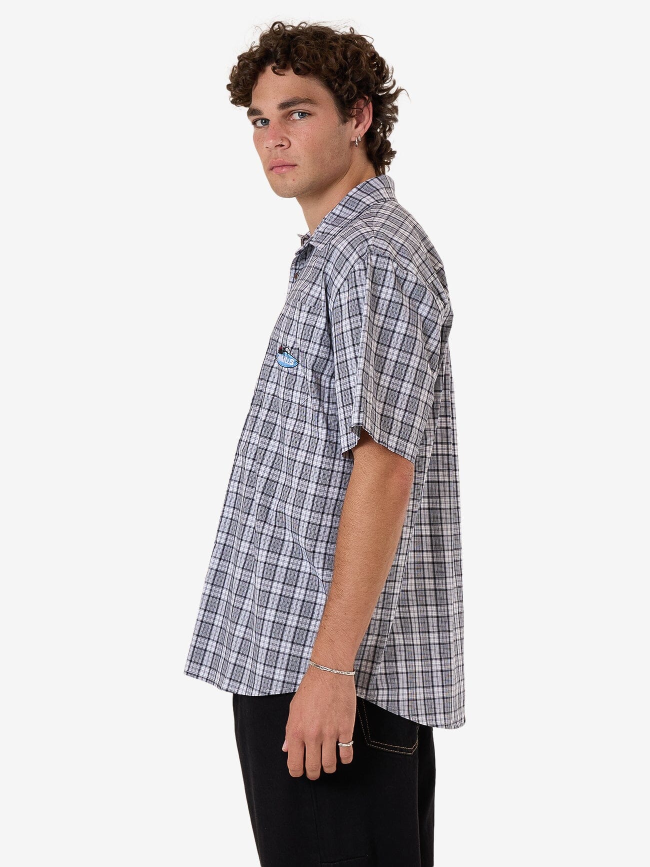 Trust In Us Short Sleeve Shirt - White