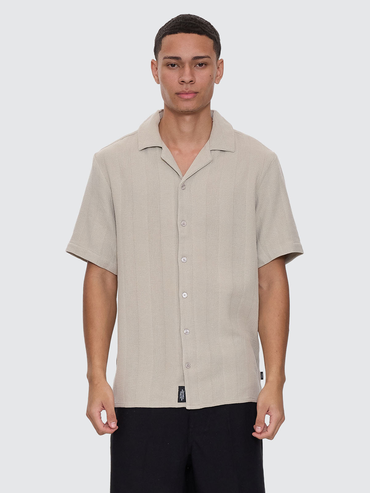 Evolution Bowling Shirt - Fog