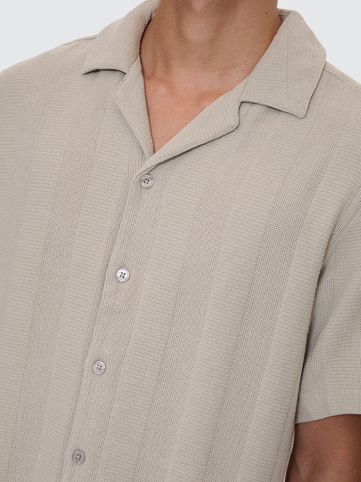Evolution Bowling Shirt - Fog