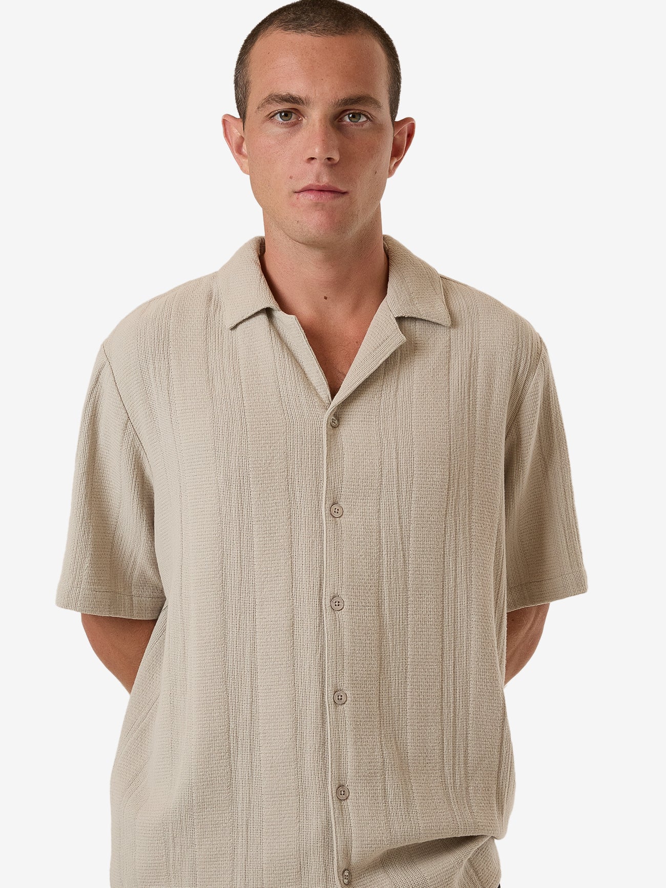 Evolution Bowling Shirt - Fog