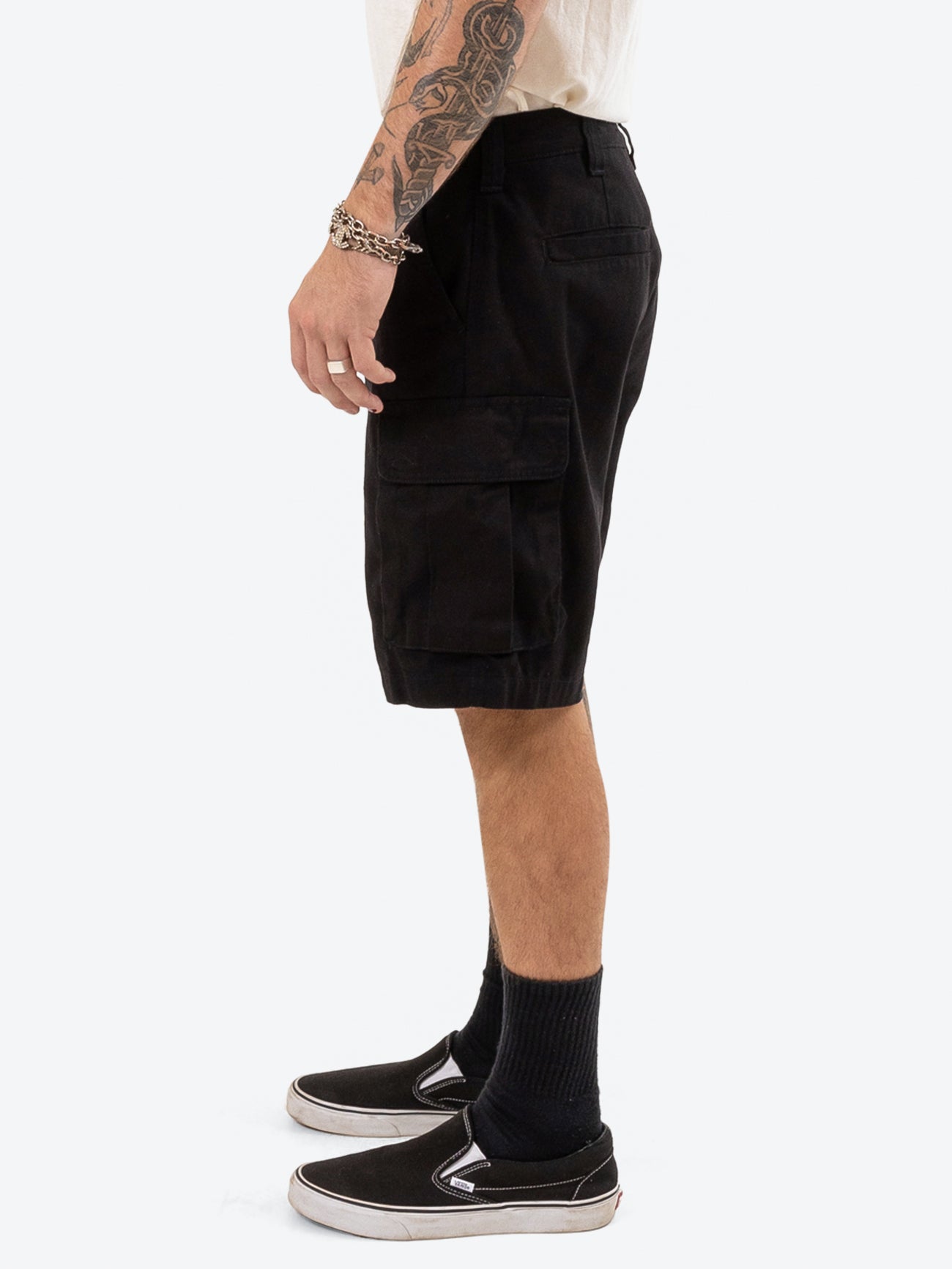 Slacker Union Cargo Short - Black