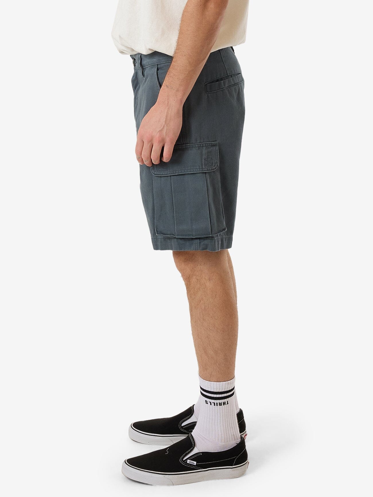 Slacker Union Cargo Short - Black 28