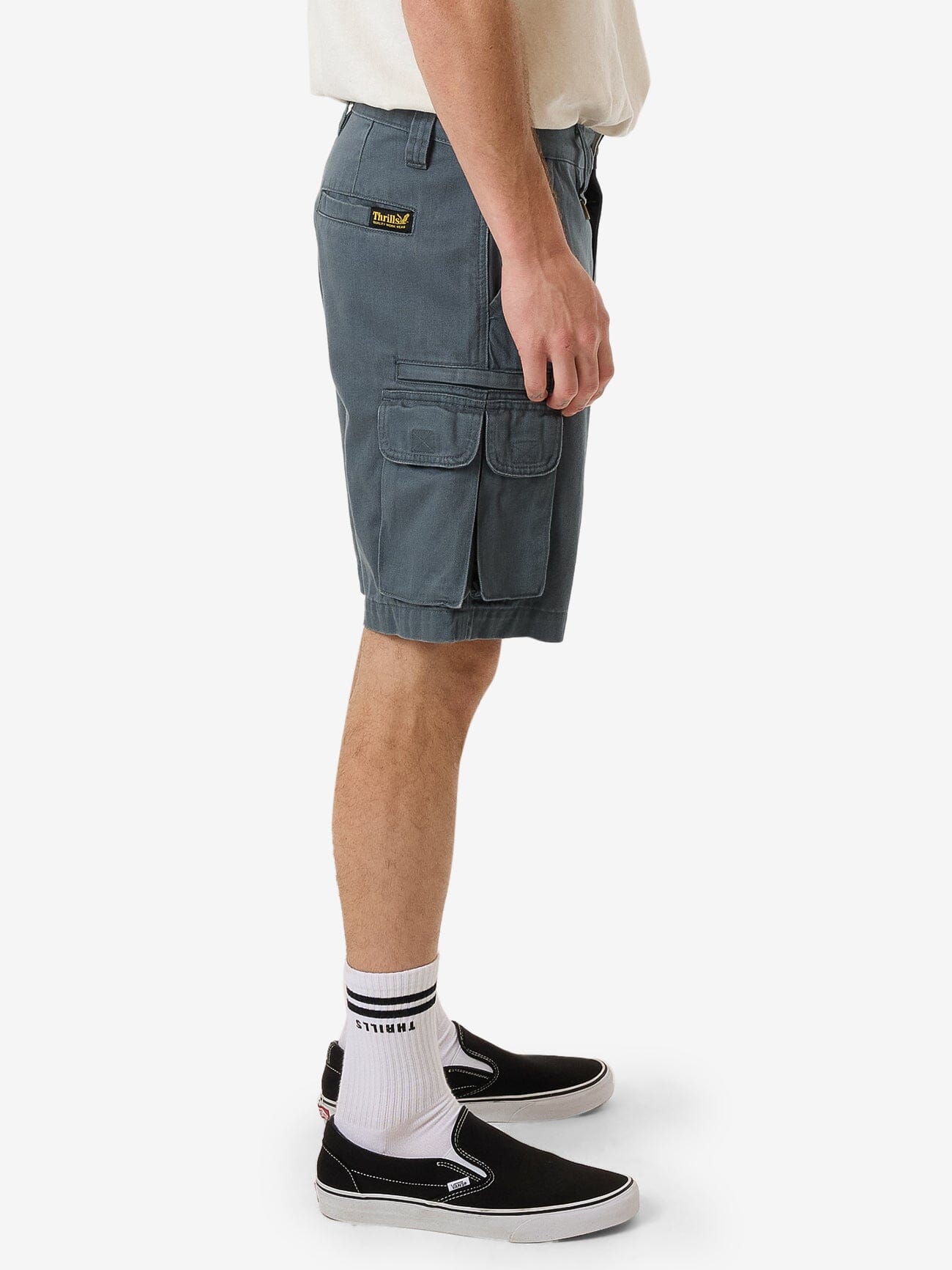 Slacker Union Cargo Short - Black 28