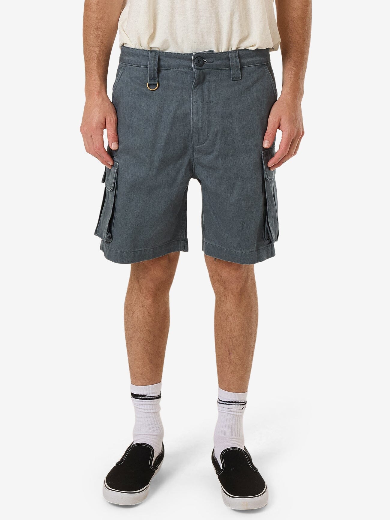 Slacker Union Cargo Short - Dark Slate 28