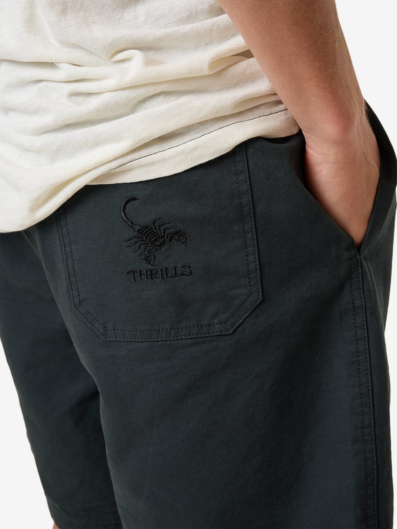 Thrills Energy Short - Oil Black 28