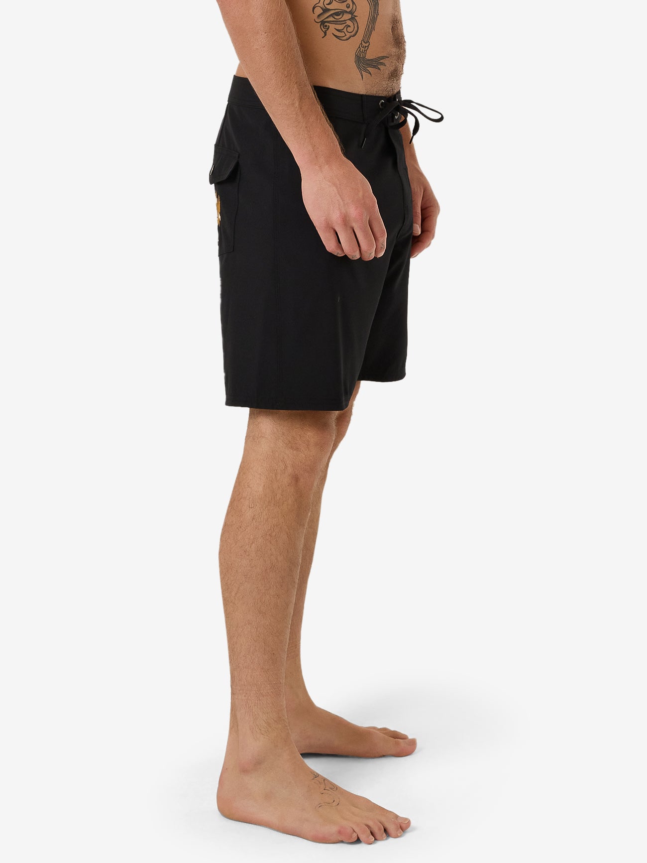 Never Stop Boardshort - Black 28