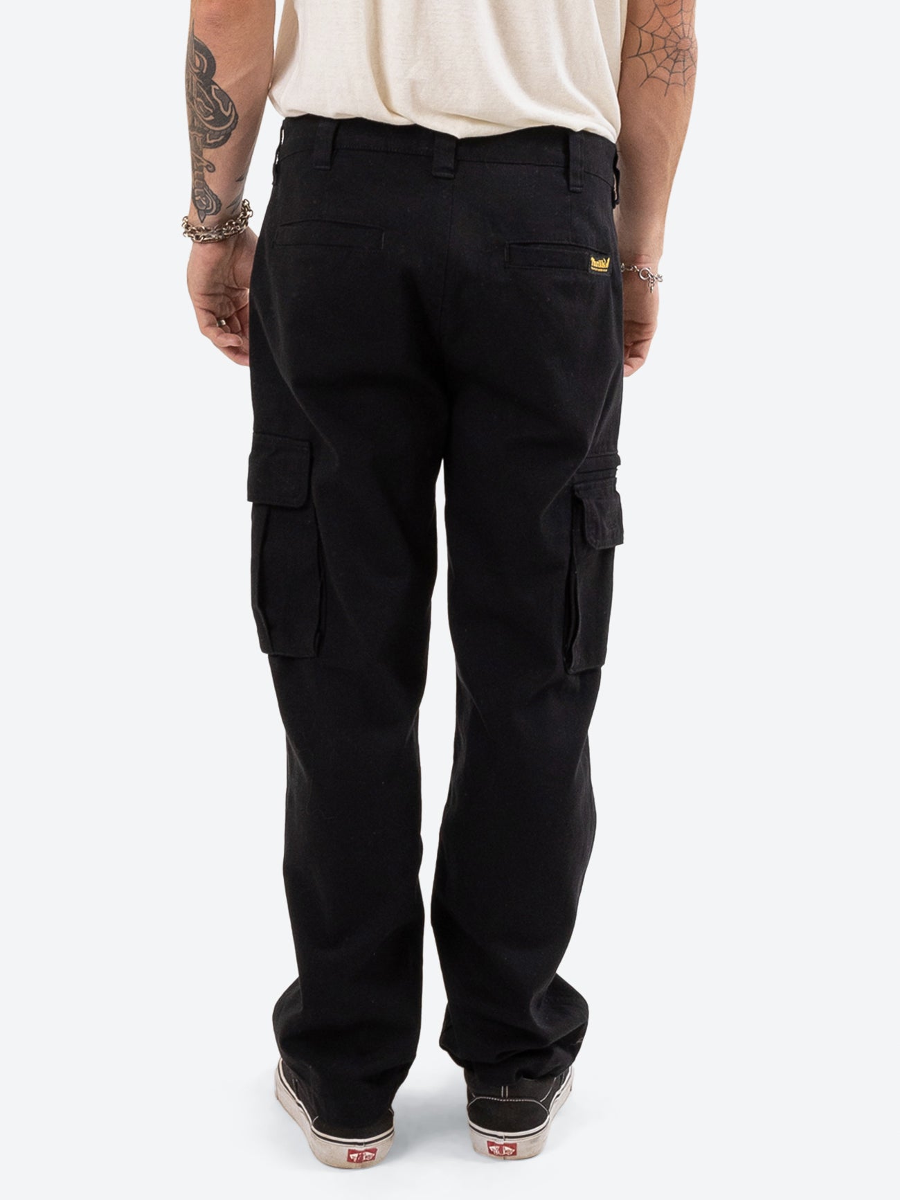 Slacker Union Cargo Baggy Pant - Black