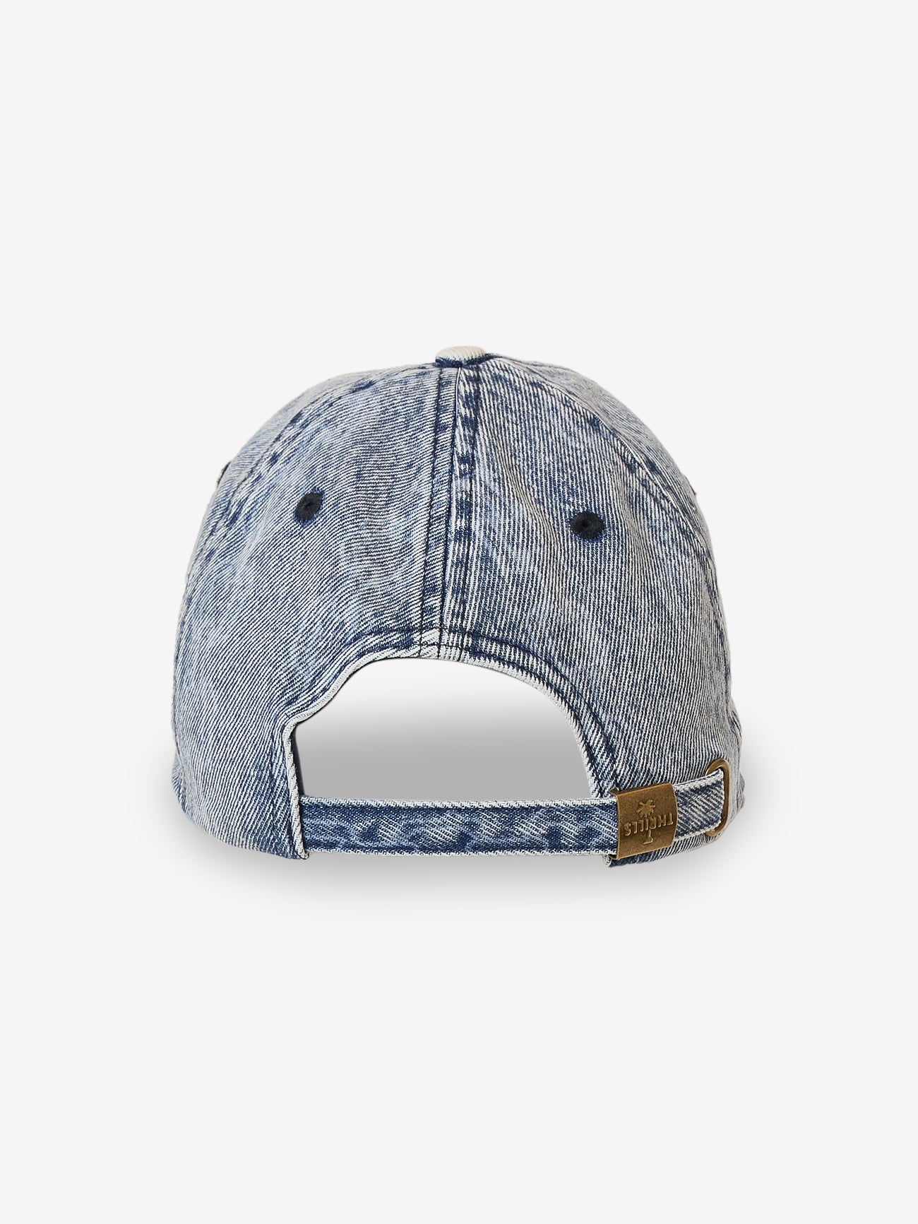 Chain Reaction 6 Panel Cap - Faded Rinse Indigo One Size