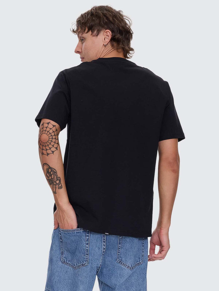 Heavy Static Merch Fit Tee - Black XS