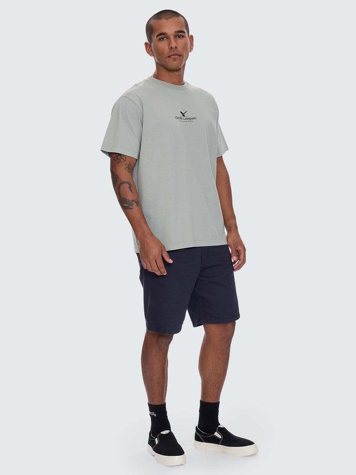 A Haven For The Restless Merch Fit Tee - Dirty Sage XS