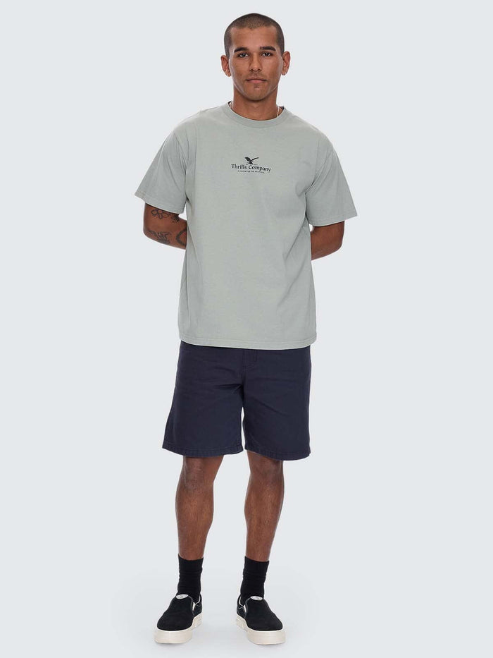 A Haven For The Restless Merch Fit Tee - Dirty Sage XS