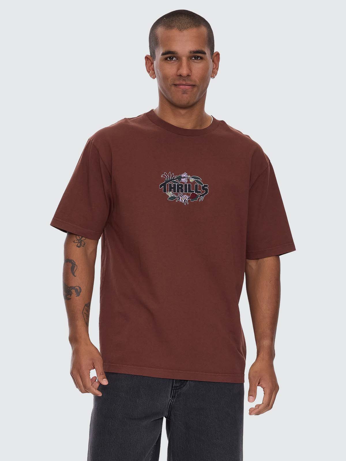Beauty Around Us Oversize Fit Tee - Acorn XS