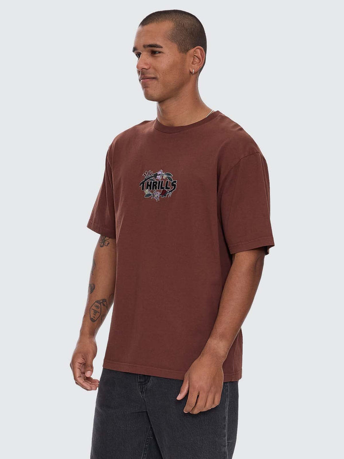 Beauty Around Us Oversize Fit Tee - Acorn XS
