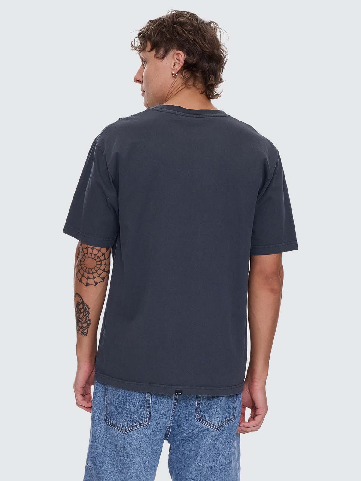 Thrills Military Oversize Fit Tee - Ebony XS