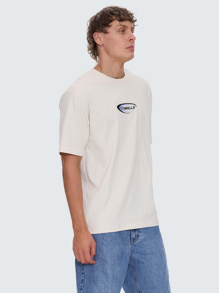 Fusion Oversize Fit Tee - Heritage White XS