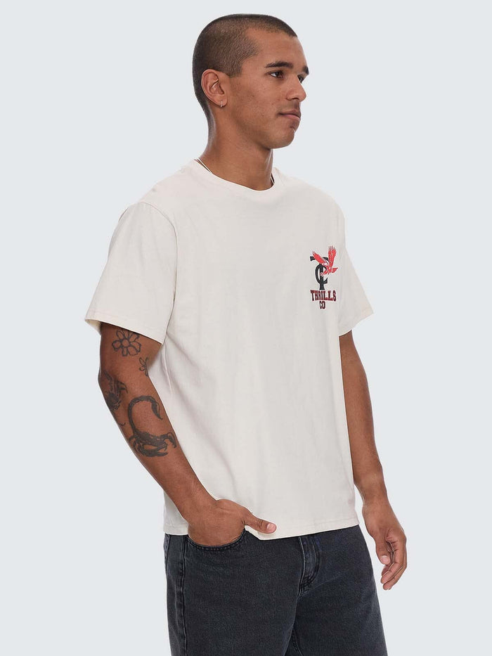 Wonder World Merch Fit Tee - Heritage White XS